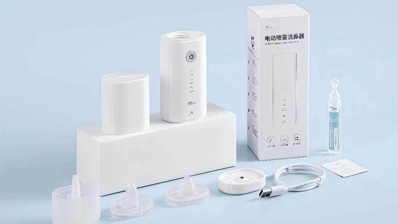 告别呛水式洗鼻!科斯特电动喷雾洗鼻器新品首发,温和守护全家呼吸